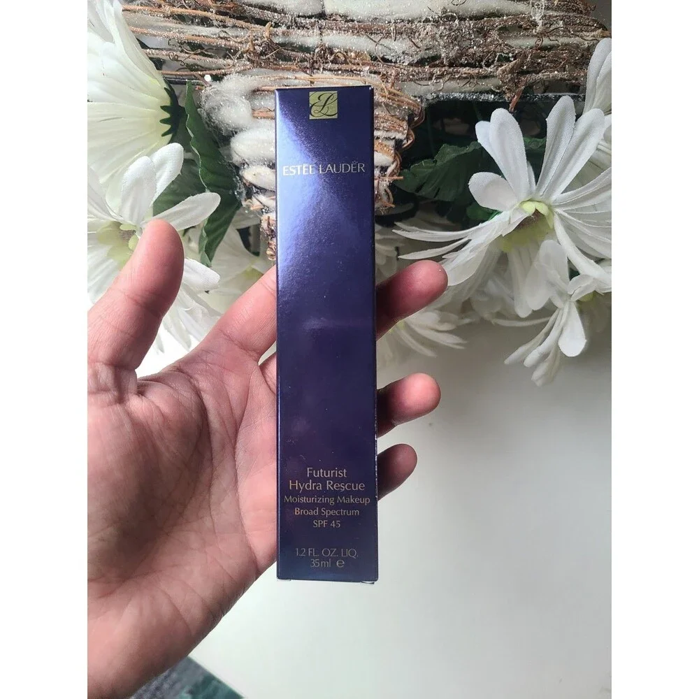 New Estee Lauder Sheer long wear Makeup Foundation, SPF 45, 5W2 Rich Caramel